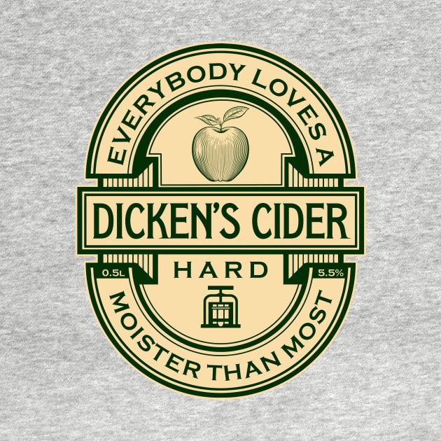 Dicken's Cider Label by Vault Emporium